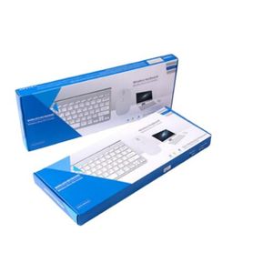 Keyboards Clavier+ souris sans fil ultra fin 2.4G Combo clavier sans fil rechargeable pleine grandeur pour ordinateur portable tablette PC