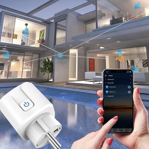 Prise Intelligente Tuya Zigbee 3.0 – Votre Maison Connectée Haute Puissance (20A)