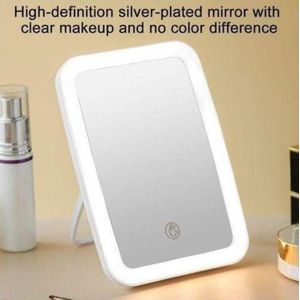 Chic Miroir de maquillage avec lumière