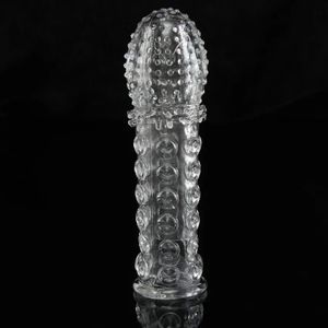 Manchon pénien / préservatif réutilisable en silicone à picots