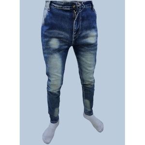 Pantalon Jeans Homme Bleu