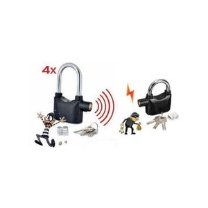 Cadenas 4X Cadenas+Alarme-Anti-Vol-Grand Format