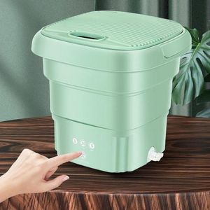 Micro Portable Ultrasonique Pliant Turbo Machine à Laver - Vert