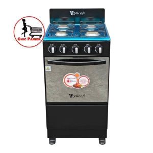 YUCEL Cuisinière A Gaz 4 Feux Avec Four A 1 Niveau Très bonne qualité