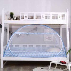 Supoer Moustiquaires pliantes super larges, lit simple, prévention des insectes assurant la circulation de l'air approprié