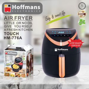 Hoffmans Air Fryer  Electronics HM-776A - Friteuse à Air Chaud 6 Litres Tactile