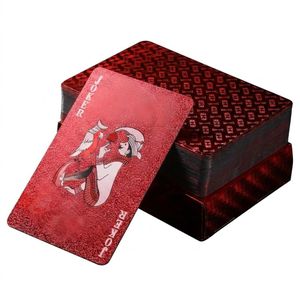 STY Cartes à jouer créatives cartes à jouer rouges Poker cartes de jeu de famille