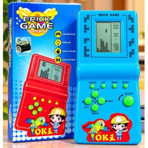 Jeu Électronique Portable Brick Game 9999 en 1 avec Écran LCD