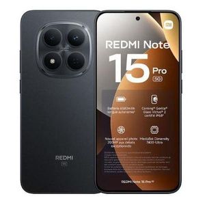 Xiaomi Redmi Note 15 Pro- 6.77" AMOLED - 2SIM - 4G - 200Mpx - 8/256 Go - Noir 