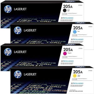 Hp Cartouche D'Encre - Pack De 4 Toners 205A (Black,Cyan,Yellow,Magenta)