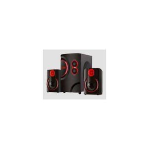 Leader Mini Chaîne Woofer - Bluetooth/Radio - Noir avec une bonne base