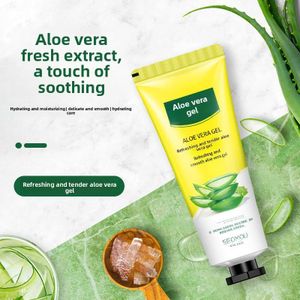 No Gel d'aloe vera, hydratant et apaisant vs gels collants, absorbent rapidement, rafraîchissant, soins après le soleil, tous les types de peau 