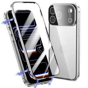 Coque en métal avec avant et arrière pour iPhone 17 Pro Max