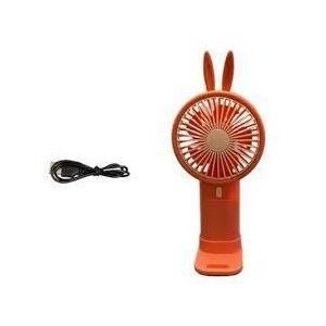 Ventilateur Portable Rechargeable USB Oreilles Lapin – Compact & Pratique