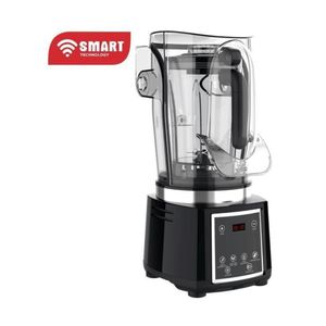 Smat Blender Multifonctions (STPE-8033P) Avec Bol Incassable - Résistant à L'eau - Ecran Tactile/ Moteur En Cuivre Pur - 800 W- 2L- Noir