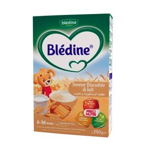 blédina Bledine Cereales Saveur Biscuitee Et Lait 250G