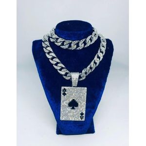 AGREABLE Chaine de Luxe  Homme PIKE ARGENT 