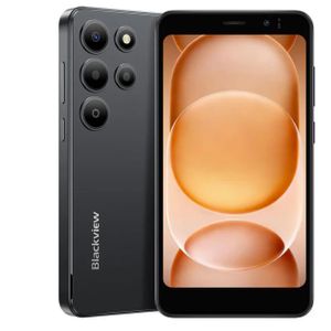 Blackview WAVE 2C – Smartphone Compact 4G 5" Mode Grands Caractères, Idéal Senior