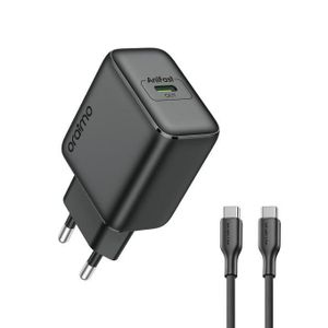 Oraimo Chargeur Ultra rapide GaN 25W - TypeC à TypeC - Noir