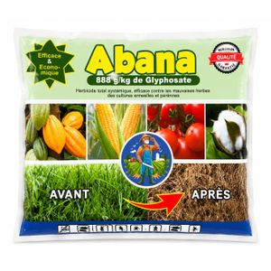 Abana 888 g/kg de Glyphosate – Herbicide Total Systémique
