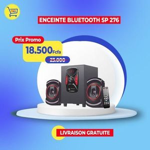 Leadder Haut-Parleur Multimédia Bluetooth Woofer