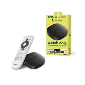 Onn 4K Streaming Box with Google TV