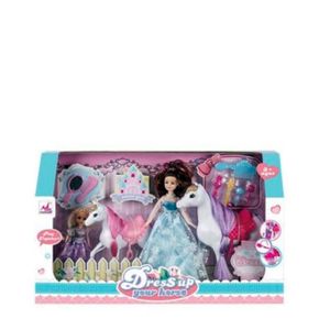 AURA Poupées Avec Cheveaux Et Accessoires