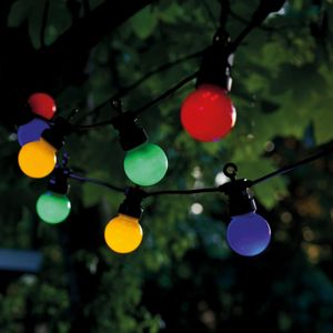Guirlande lumineuse d'extérieur étanche pour Noël, camping, jardin, cour, fête, mariage, décoration de la maison