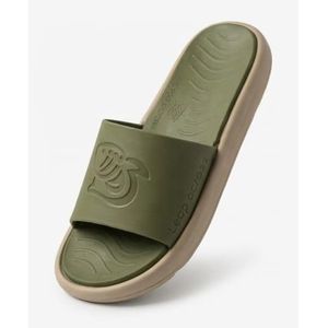 Mode Sandale Claquette Homme Tendance -Vert
