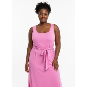 Robe maxi sans manches pour femme, style décontracté ou de soirée, ZK120005