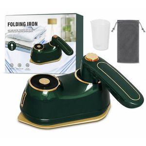 Mini fer à repasser pliable avec fonction vapeur, Nano Steam Iron à chauffage rapide avec 50ml d’eau