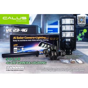 Caméra Solaire Intelligente CALLUS VC23-4G – Votre sécurité, 24h/24 !