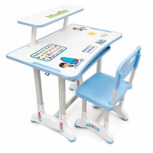 Bureau d’Étude Enfant avec Chaise et Étagère