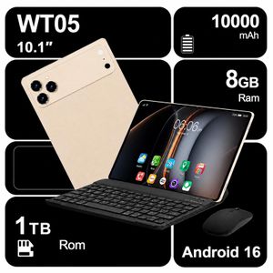 Wudytim Tablette Android 10 Pouces 10000mAh Autonomie Longue