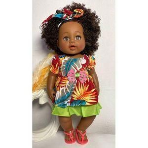  Poupees  Africaine Apoutchou Pour Enfant 46cm