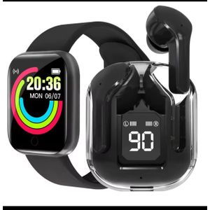 Montre + Écouteurs Sans Fil Intégrés