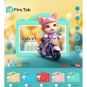 Tablette Educative pour Enfant 6 Go, RAM 256 Go Android 13.0 Controle parental