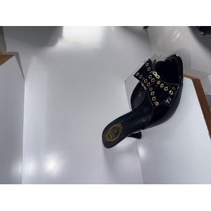 JB demi talon cuir vernis N