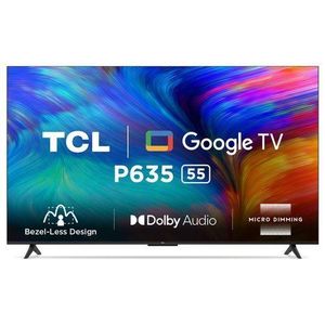 TCL Google TV LED – 55’’ 4K Ultra HD – 55P6K - Noir – Garantie 12 Mois