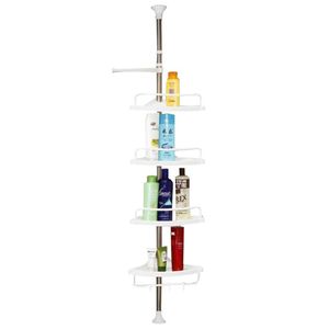 Étagère de rangement pour salle de bain, étagères de salle de bain, étagère de douche en acier inoxydable