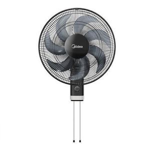 Midea  Ventilateur -FW40-23M/ Mural/ 16''/ Forme En Petales De 7 Helices/Couleur Noir/ 50W/ 220-240V