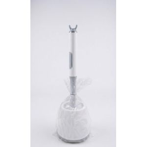 Brosse de Toilette Moderne avec Support – Design Élégant et Hygiénique