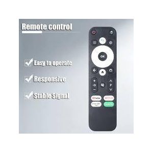 Télécommande universelle Smart TV & Box Android – avec commandes vocales et raccourcis streaming