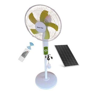 Ventilateur avec panneau solaire Télécommandé