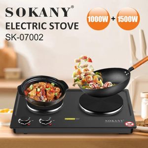 Cuisinière à induction électrique double foyer 