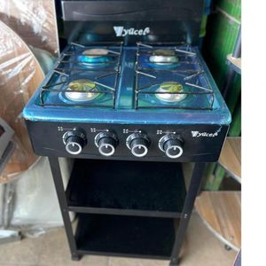 Cuisinière À Gaz 4 Feu  Étagère