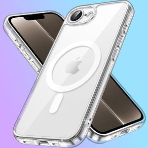 Coque Magsafe Transparent - Compatible IPhone 16 E - Transparent