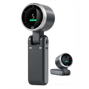 Ventilateur Portable Pliable – Rechargeable USB Type-C – Écran LED