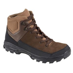 Solognac By Decathlon CHAUSSURES CHASSE DÉPERLANTE CUIR MARRON CROSSHUNT 100 D