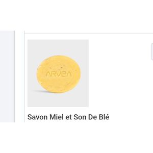 ARVEA Savon miel et son de blé 